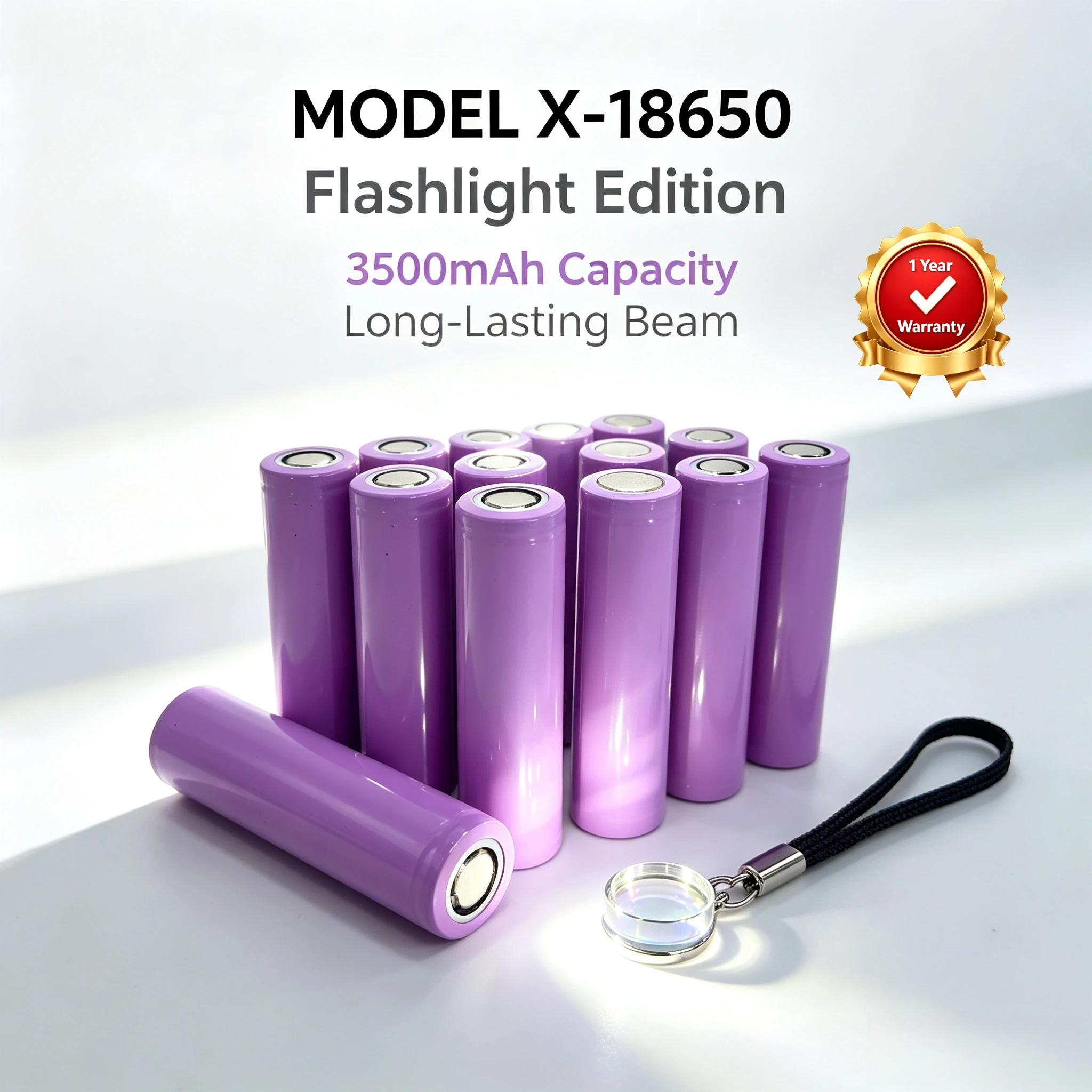 3.7V 3500mAh Low Internal Resistance INR18650‑35E Rechargeable 18650 Battery 25A For RC Model High‑Current Application