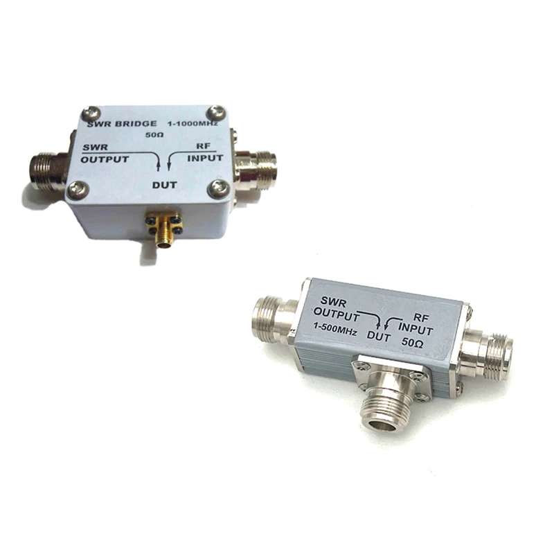 

1MHZ-1000Mhz SWR Bridge Reflection RF Bridge Fit For Antenna RF Network Measurement (A)