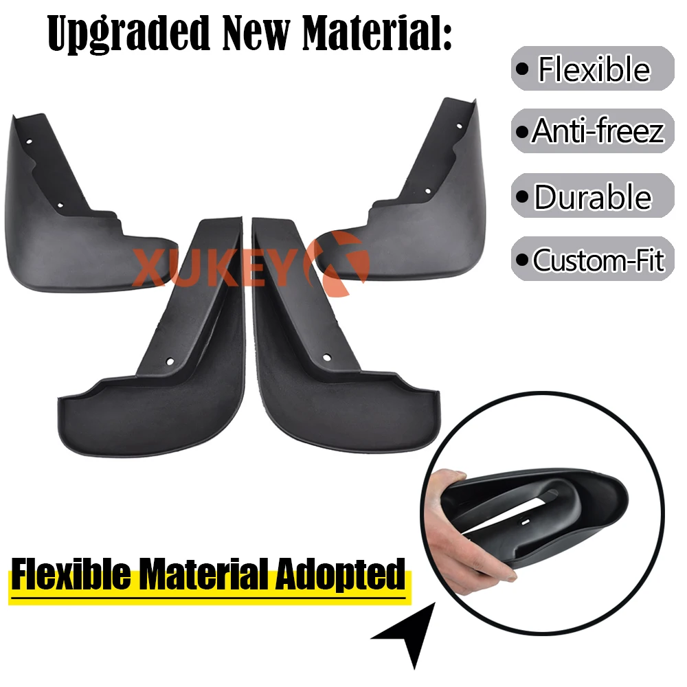 For Ford Mondeo Mk3 2000 ~ 2007 Set Molded Mud Flap Flaps Splash Guards Mudguards Mudflaps 2006 2005 2004 2003 2002 2001