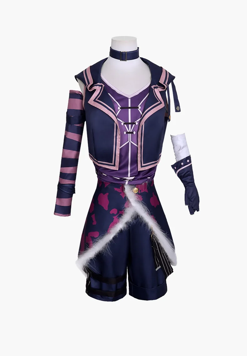 Anime Vtuber Nijisanji V Flower V3 V4 Costume Cosplay Gynoid Costume di Halloween per uomo donna