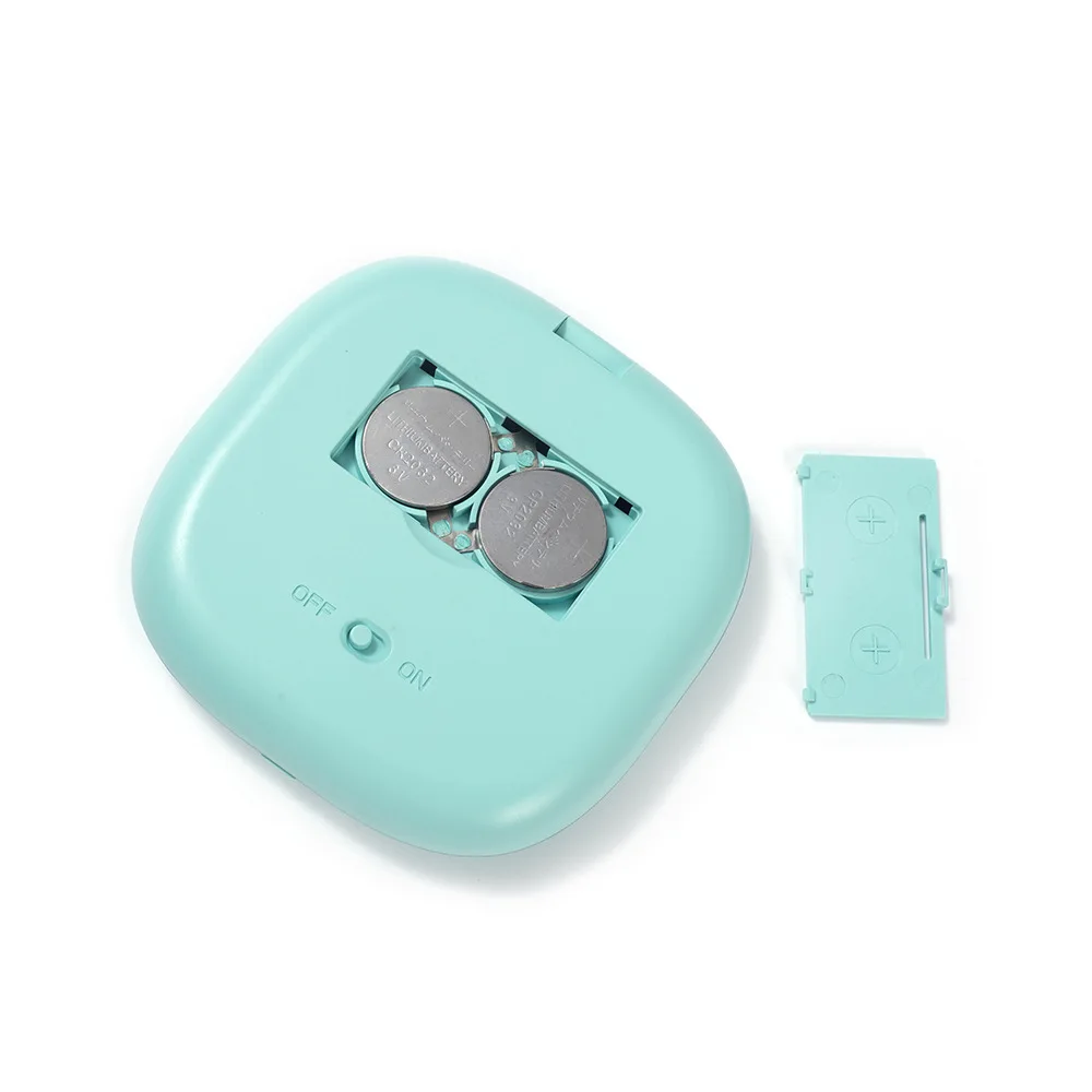 Draagbare opvouwbare reisspiegel met LED-licht, compacte cosmetische spiegel, 3x vergrotende spiegel, 2 zijden, schoonheid