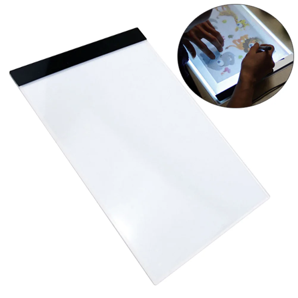A4 LED Lichtkasten LED Lichtkasten LED Licht Pad Schablonenbrett Lichtkasten Zeichenbrett