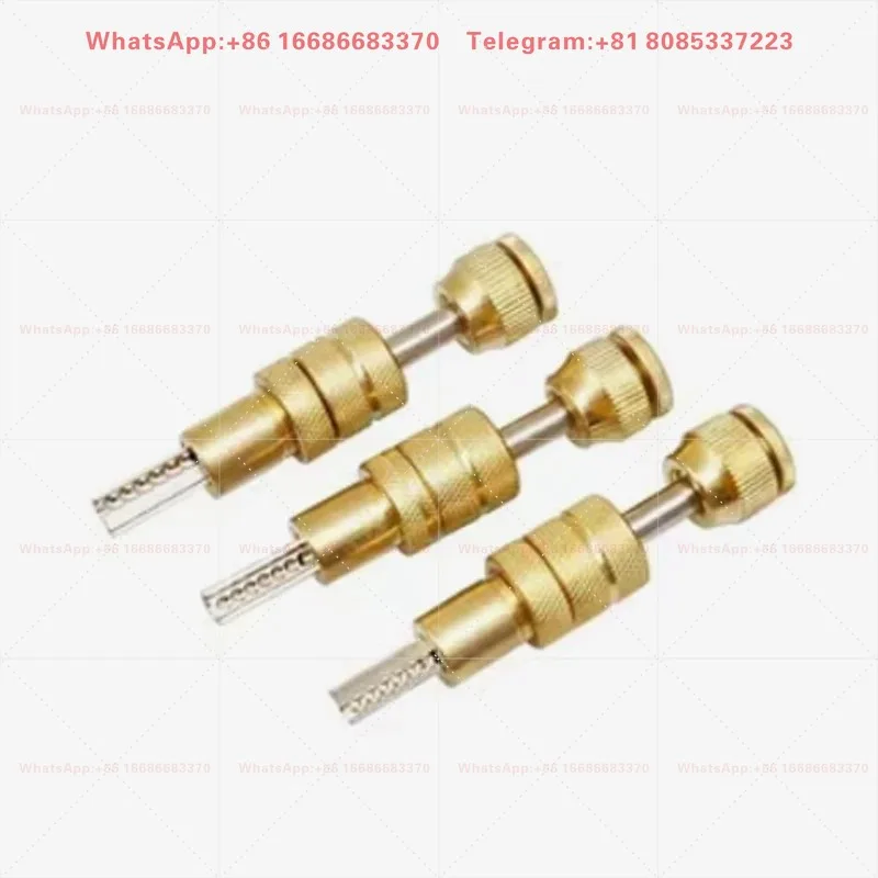 Newest GOSO Original Two-Row Semi Circle Keyway 11 Pins Dimple A.B KABA Locksmith Toolkit Tools Spring Loaded Bump Lock Tools
