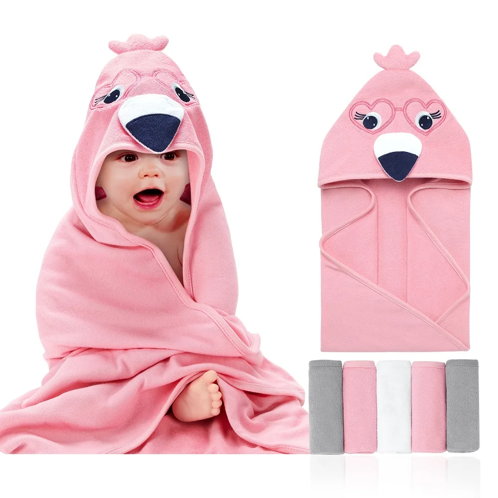 

Cartoon Baby Bath Towels Soft Newborn Hooded Towel Blanket Cute Toddler Bathrobe Warm Sleeping Swaddle Wrap for Boys Girls