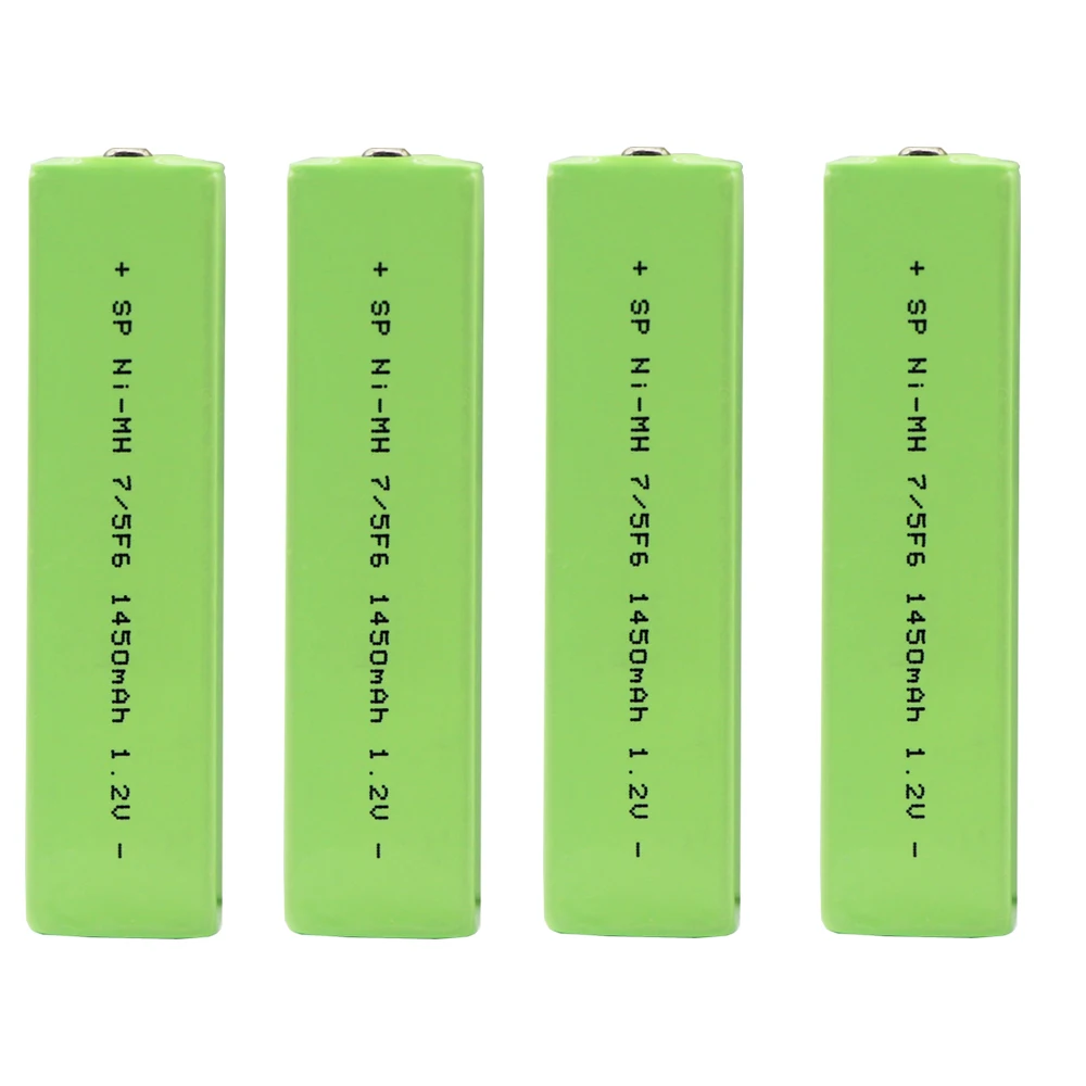 1.2V 1450mAh NIMH Batterij met Oplader Voor Sony Walkman MD CD Cassettespeler 7/5F6 67F6 Ni-Mh Kauwgom Batterij