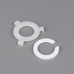 5Pcs E27 To E14 Lampshade Lamp Light Shades Socket Reducing Ring Adapter Washer White Lamp Covers Accessories