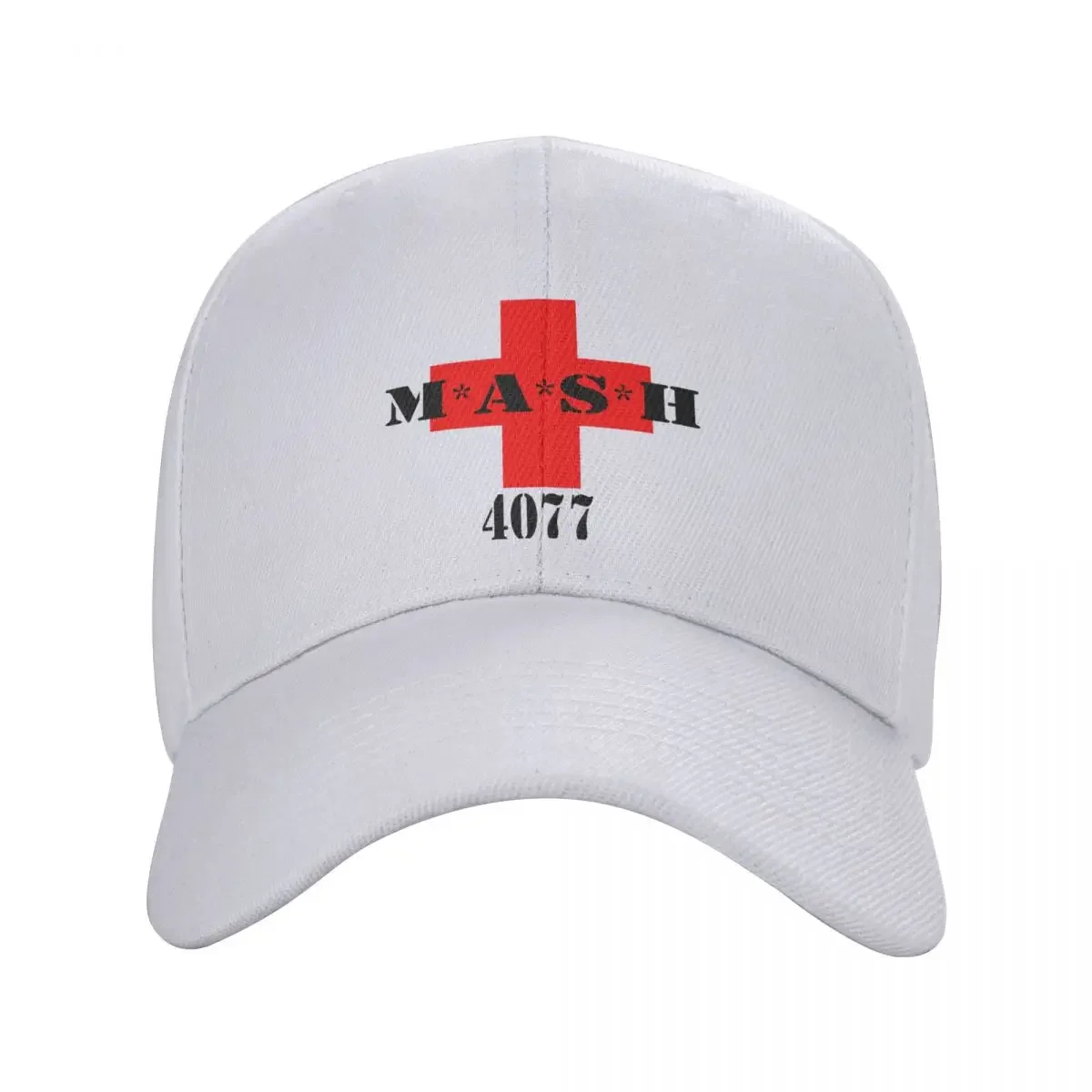 Classic MASH 4077 Logo Baseball Cap Men Women Adjustable Adult Military Aram War Tv Show Dad Hat Summer Snapback Hats