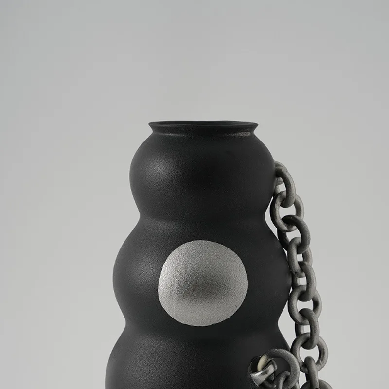 Ornamento de vaso de cerâmica