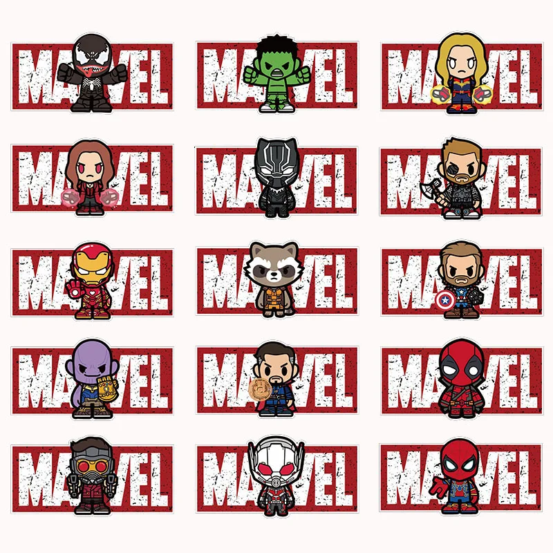 Adesivo Engraçado do Venom, Homem de Ferro, Hulk, Thor, Thanos e Deadpool, Decalque Reflexivo para Carro, Para BMW, KIA, Cadillac, Volvo, Subaru