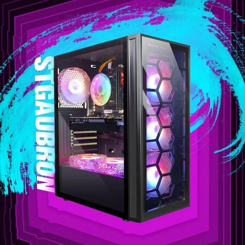 Gaming PC Computer Desktop, Core i7 up to 3.9G, GeForce GTX 1660 Super 6G, 32G RAM, 1T SSD