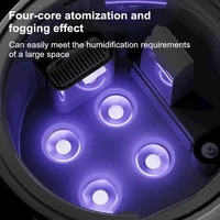 Humidificateur d'air ultrasonique 25l, pour chambre à coucher, stérilisation à brouillard lourd, pulvérisateur de désinfection industrielle de qualité commerciale 5