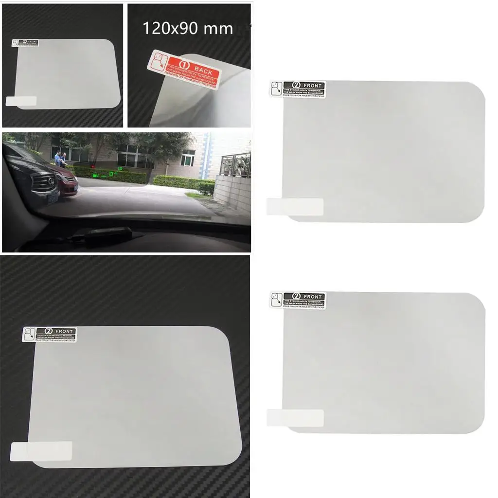 HD HUD عاكس فيلم شفاف PET حامي الشاشة المضادة للوهج لعرض هاتف السيارة رئيس يصل