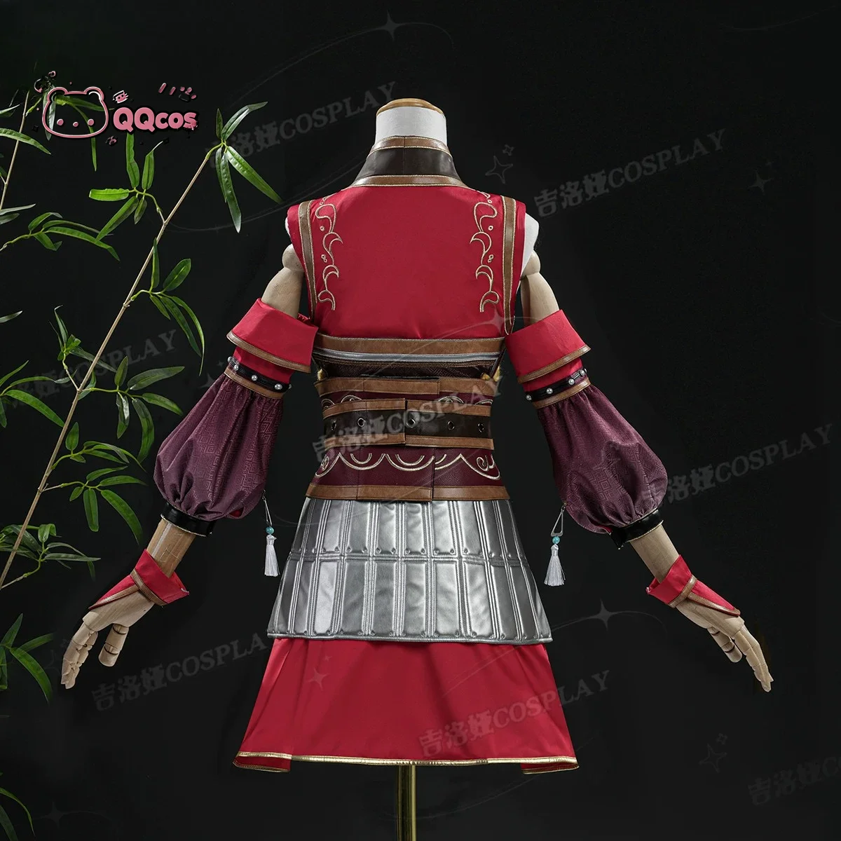 QQcos Tian Ce Loli Game Cosplay Series: Jian Wang3 Tian Ce Loli Traje de Iniciación Completo Uniforme Escolar Militar para Niña Conjunto de Cosplay