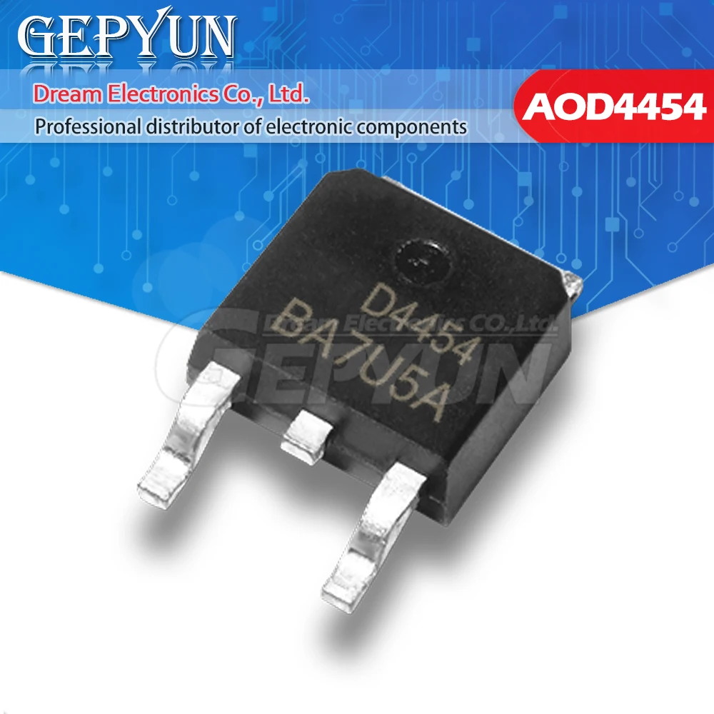 10 Stück AOD4454 TO-252 24454 TO252 D4454 MOS-Transistor Flüssigkristall