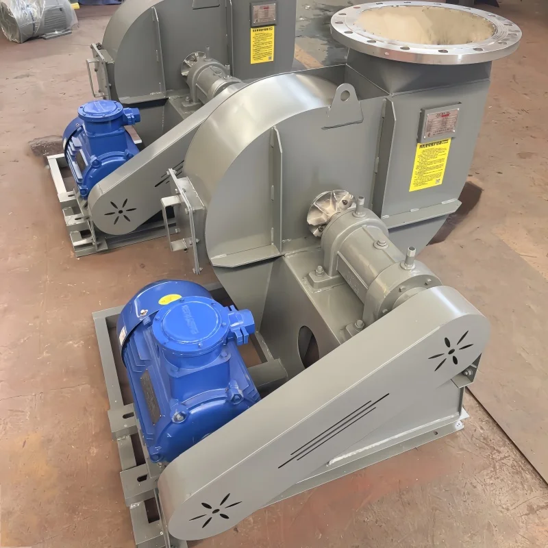 Ventilateur d'extraction centrifuge à risque élevé, dépoussiérage antidéflagrant