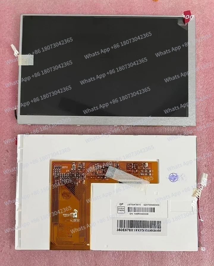 

7,0-дюймовый 40-контактный TFT-дисплей 262K LW700AT9010 LW700AT9003 wvga 800(RGB)*480