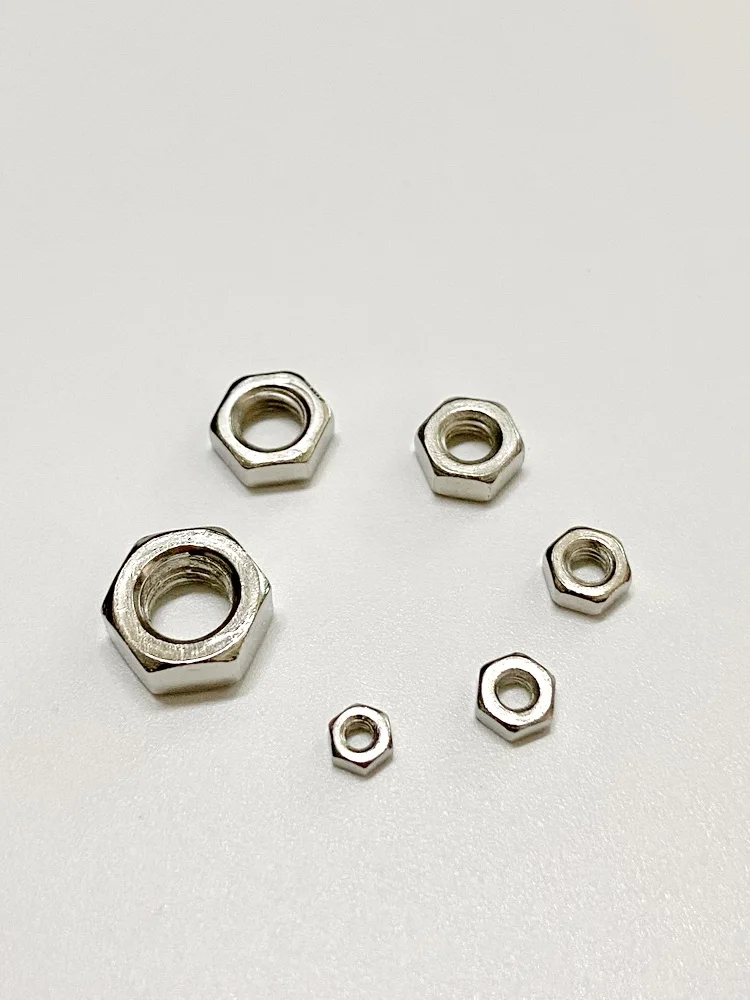 

M2 M2.5 M3 M4 M5 M6 Iron Plated Nickel Material Internal Thread Metal Fasteners Hexagon Screw Cap Hexagonal Locking Nut