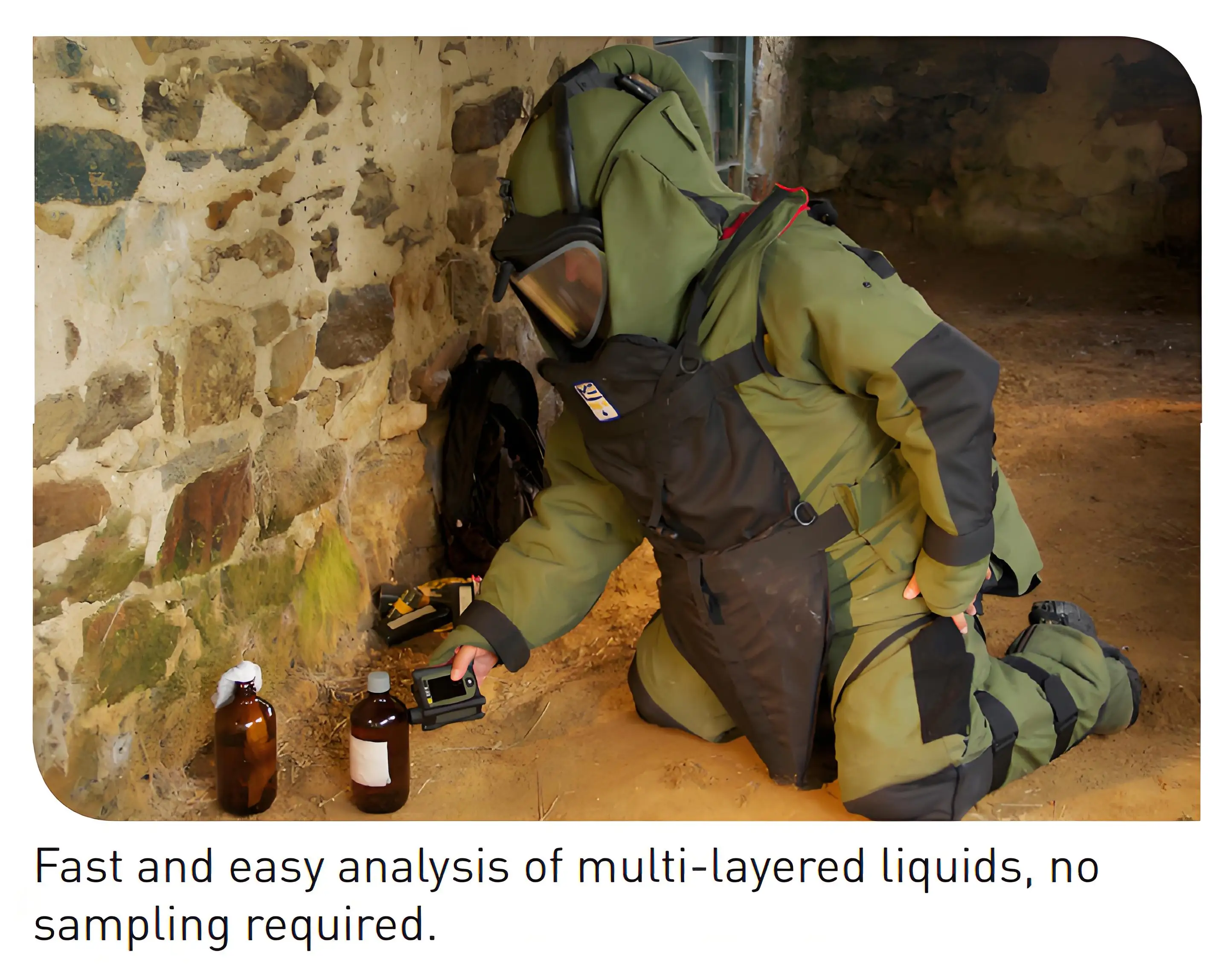 يحدد الحماية الأمنية المحمولة ACE-ID من Smiths Detection محلول مائي لمساحيق السموم والصلبات #4