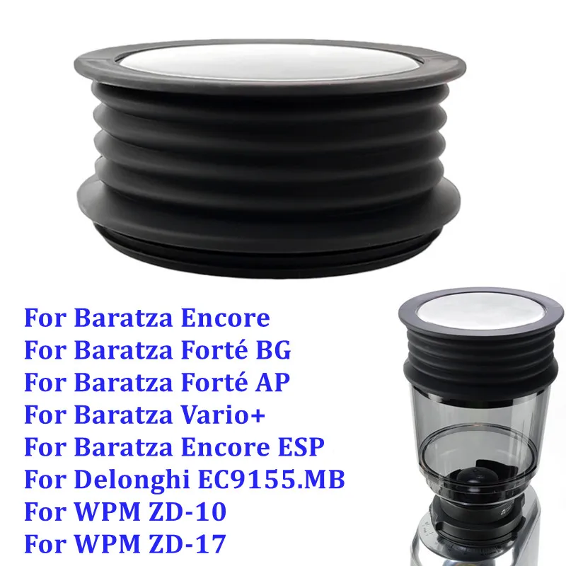Fole de funil de café compatível com moedor Baratza Encore, soprador de funil de silicone para WELhome e Baratza