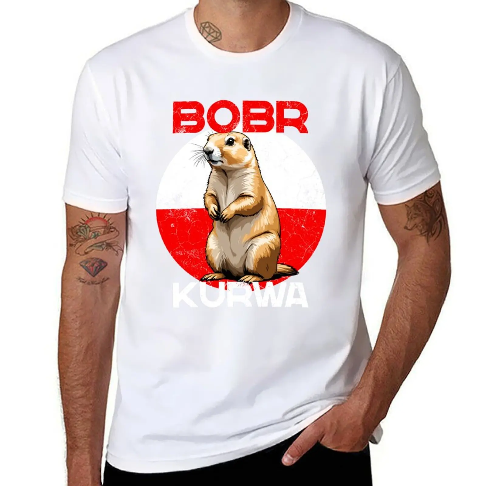 

Bobr Kurwa Polish Meme Funny Saying T-Shirt man t shirt graphic g man t shirts for men t shirt personalised T-shirt