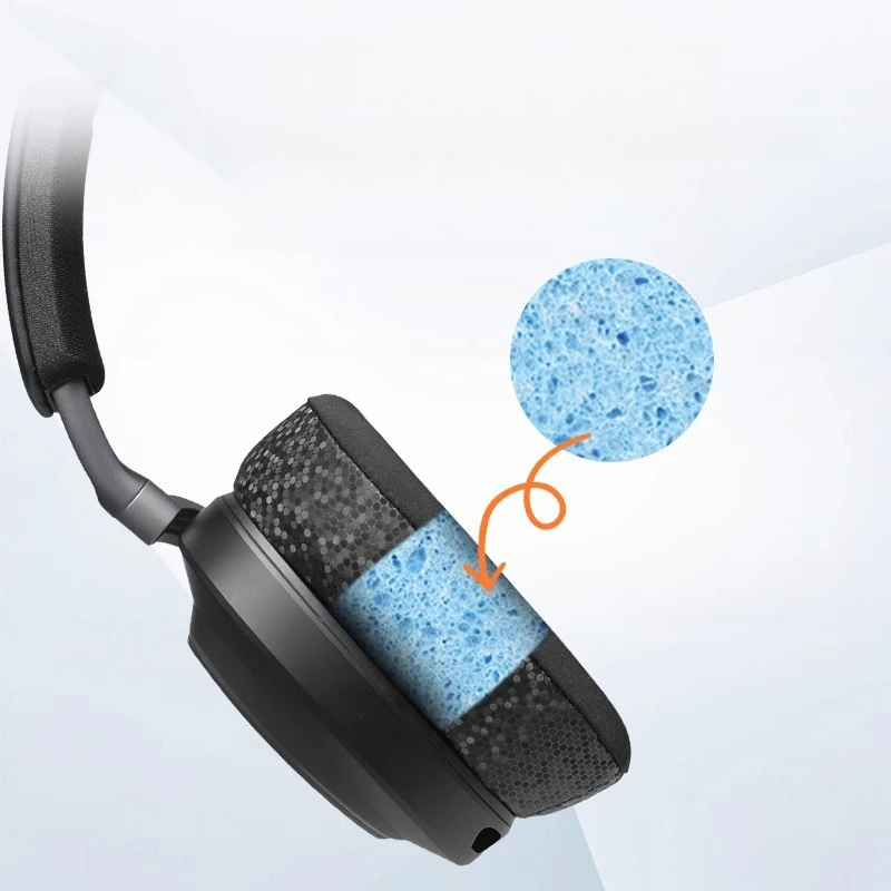 Compatible With ASUS ROG Delta II Ear Pads, Soft Sponge Ear Cushion Replacement For ROG Prism 2 Gaming Headset Ear Covers