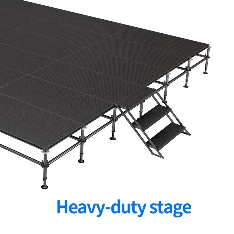 Heavy Layher Stage Stage Platform Movable Performance Stage for Event Concert Outdoor