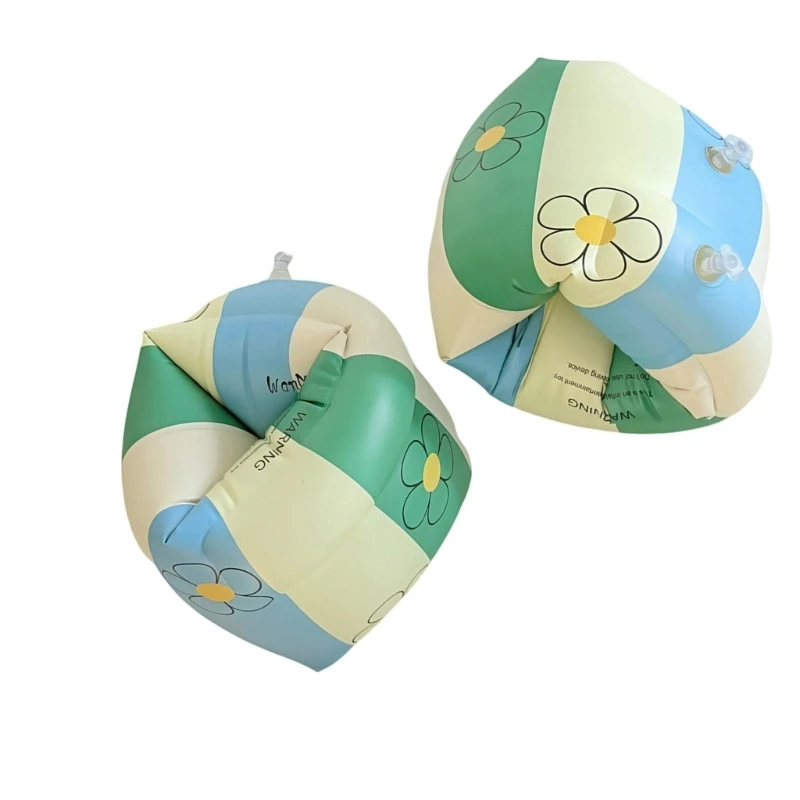 652F Thickened Kids Inflatable Arm Band Children Lovely Swimming Arm Floatation for Youth Swimmers Comfortable