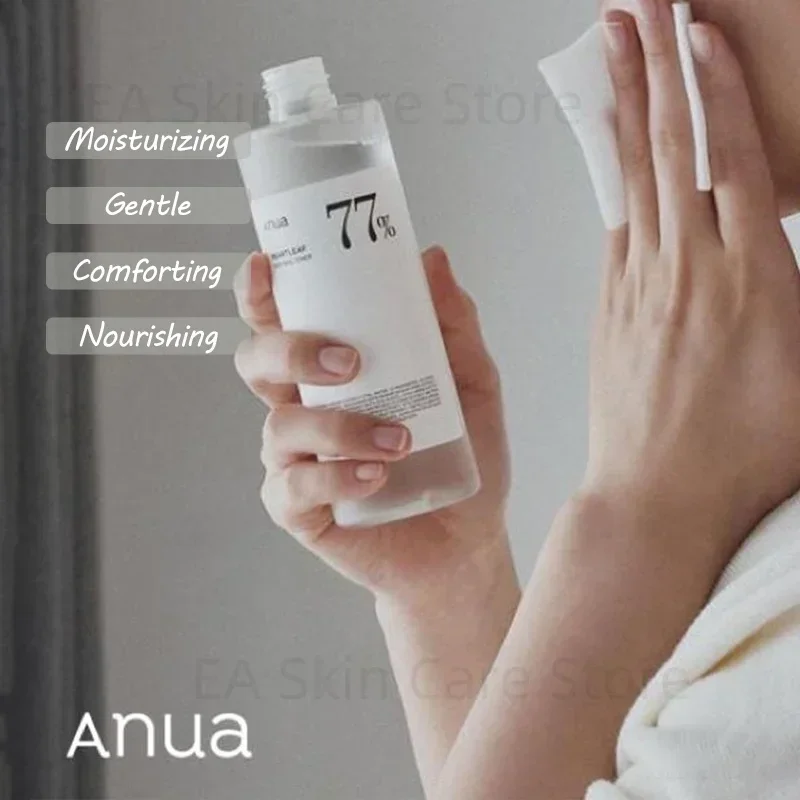 Original Anua 77% Soothing Toner Conditions Moisturizes Balances Skin PH Levels Skincare Korean Repair Facial Oil Astringent