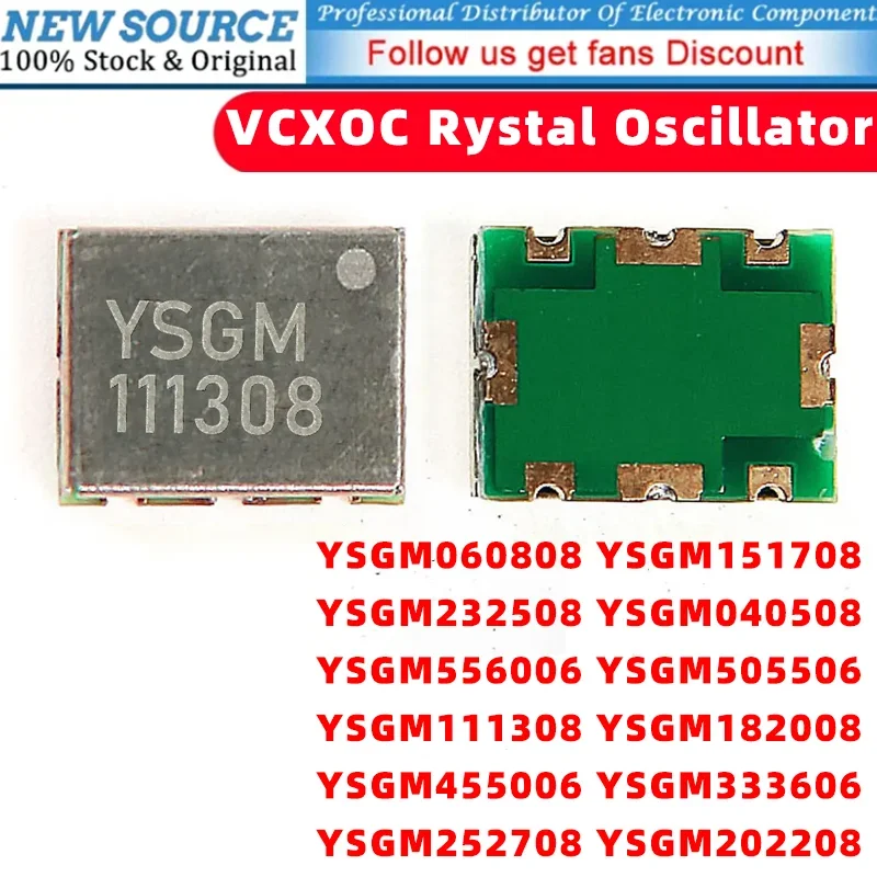 1PCS/LOT Active Voltage Controlled Crystal Oscillator VCXO YSGM060808 YSGM151708 YSGM232508 YSGM040508 YSGM556006 YSGM505506