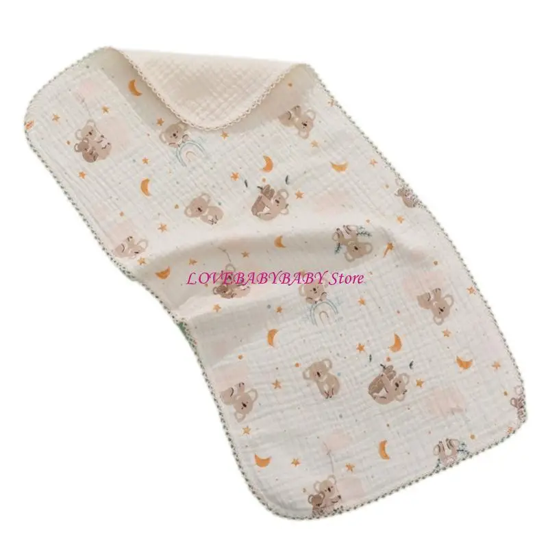 Baby Hand Towel Cartoon Solid Bath Towel High-absorbent Square Face Towel Infant Washing Towel Soft Breathable Towel 4XBC