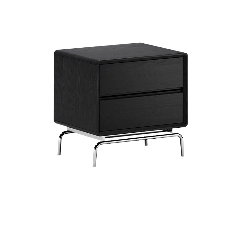 

Nordic style bedside table, simple and modern, extremely narrow storage, light luxury and high-end small bedroom rack