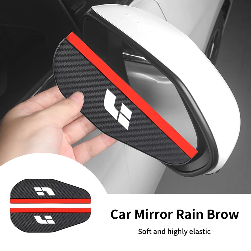2PCS Car Rearview C… - image