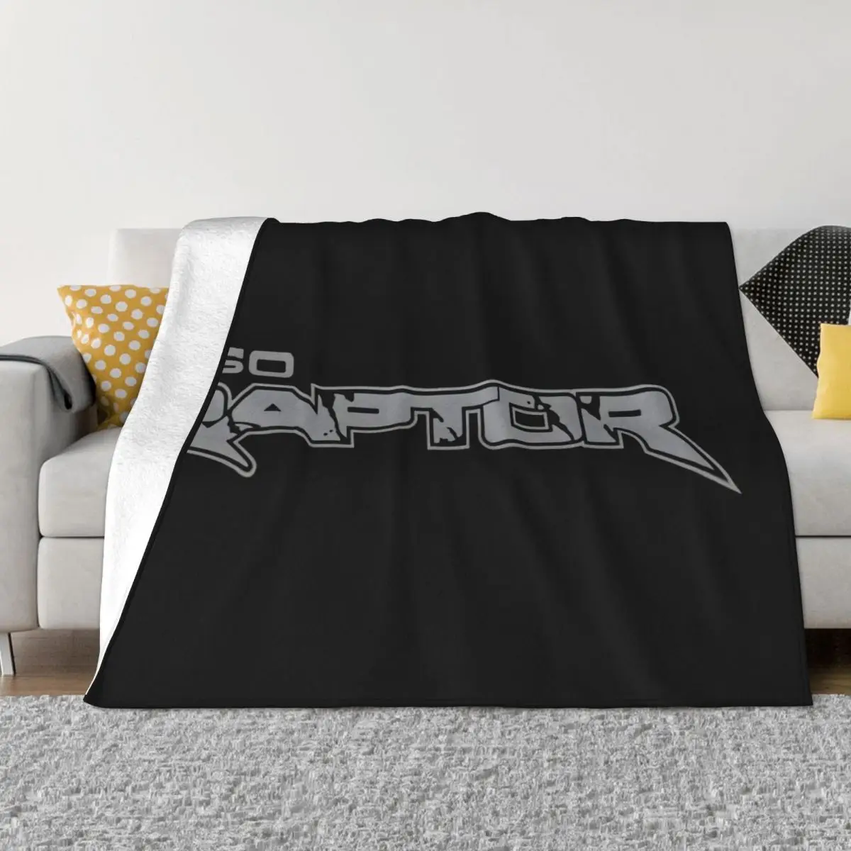 2020 Hot Sale Fashion F150 Raptor Logo Cool Fun New 4X4 Truck Racings Screen Throw Blanket