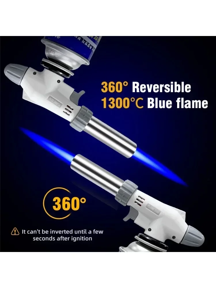 Allumeur rabattable, cartouche Portable, cylindre de gaz, pistolet de pulvérisation, pistolet de soudage, allumeur de Barbecue en plein air, pistolet de pulvérisation domestique