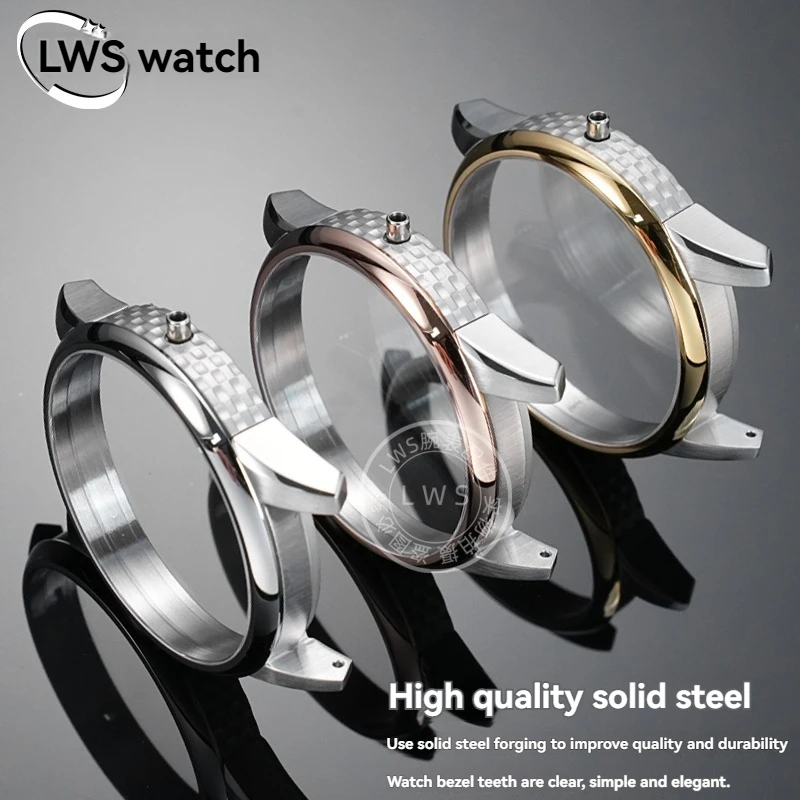 티쏘 1853용 T086 시리즈 시계 케이스, 스테인리스 스틸 케이스, 사파이어 글래스 베젤, 2824 무브먼트 시계 쉘 액세서리