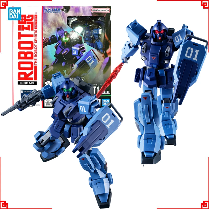 Bandai-Kit de modelo Gundam Roboto Spirits Blue Destiny 1, figura de Anime Gunpla, Kit de construcción, figuras de acción de Gundam, juguetes para regalo