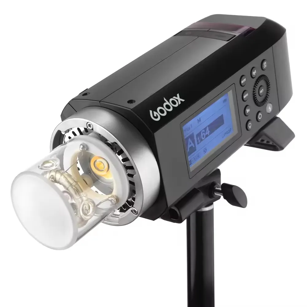 Godox AD400Pro 400W Studio Flash Light for Outdoor Photography with 2600mAh Charable Li-Ion Battery Included