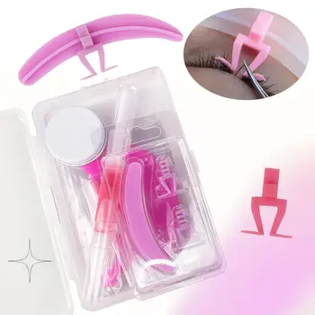 Silikonové podložky Rujade pro opakované použití, oddělovač řas, žabí nohy, prodloužení řas, roubování pro začátečníky, profesionální nástroje pro líčení řas 8 nejlepší prodej nástroj na oddělování řas pro prodlužování řas - №5