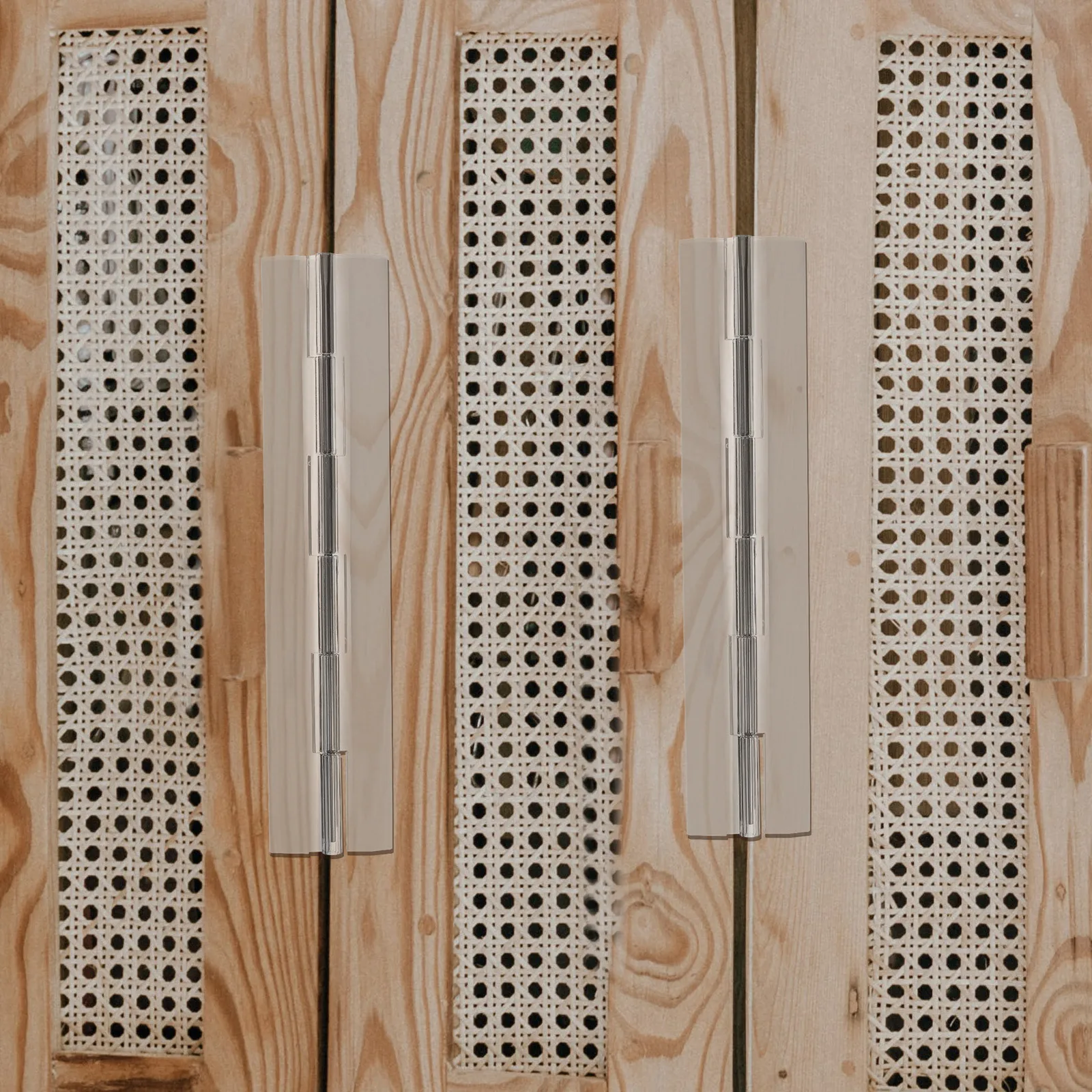 مفصلات أكريليك صغيرة ذاتية اللصق مفصل بيانو قابل للطي لصندوق الخزانة مشغولات يدوية مفصلات صغيرة مزخرفة شفافة مفصلات البيانو