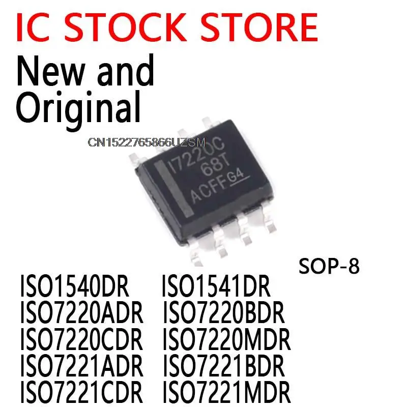 IC SOP-8 ISO1540DR ISO1541DR ISO7220ADR ISO7220BDR ISO7220CDR ISO7220MDR ISO7221ADR ISO7221BDR ISO7221CDR ISO7221MDR