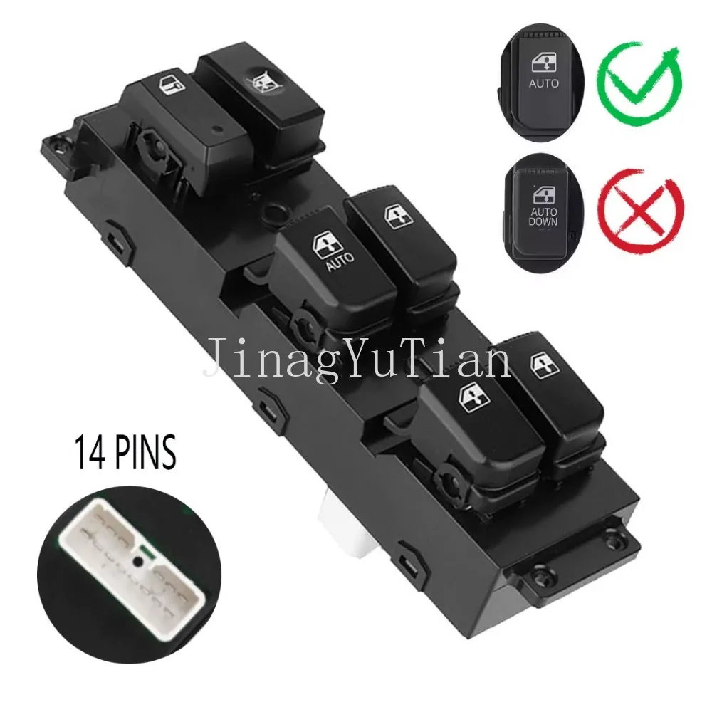 

Front Left AUTO Master Power Window Switch Control Button for Hyundai Santa Fe CM 2006 2007 2008 2009 2010-2012 Car Accessories