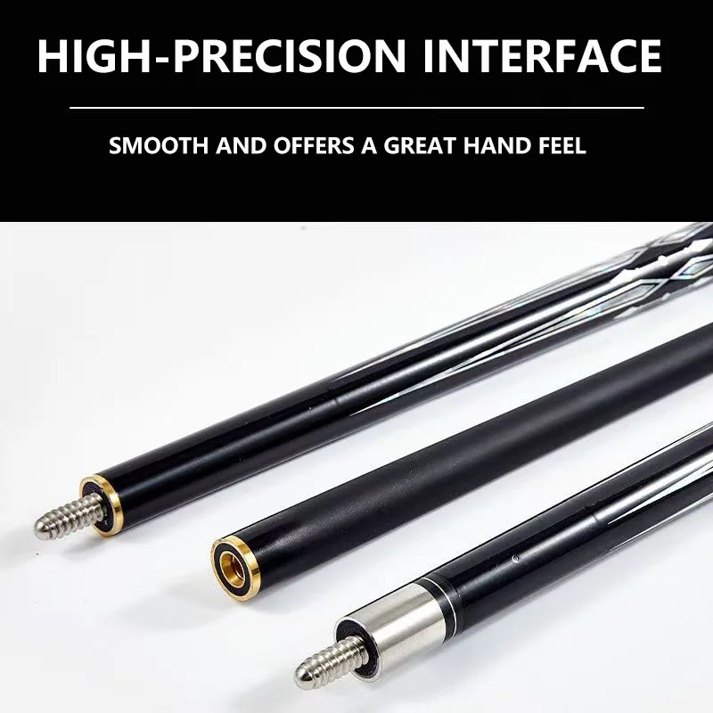 عمود جديلة فردي من ألياف الكربون بالكامل بنسبة 100% عالي الجودة لهيكل البلياردو عالي الأداء