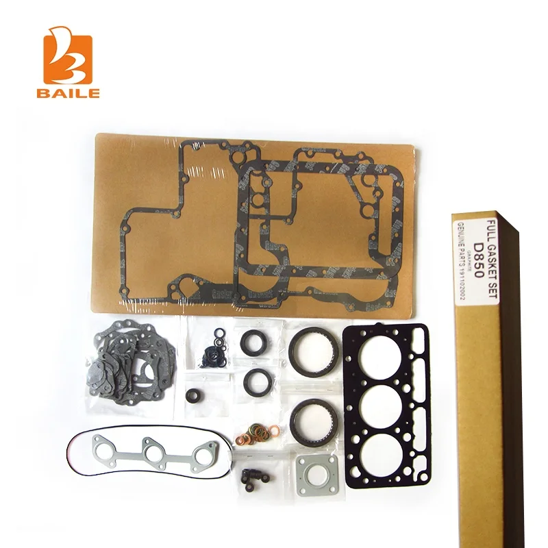 

New Engine Parts D850 Full Gasket Set for Sale 07916-24405 07916-29595
