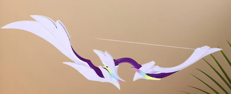 

Anime Honkai:Star Rail Cyrene Bow Luminous Arrow Mem Demiurge Cosplay Props Halloween Carnival Custom Hand Made prop
