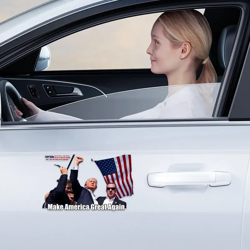 President Stickers For Car President 2024 Window Stickers 5pcs President Decorative Car Stickers President Stickers For