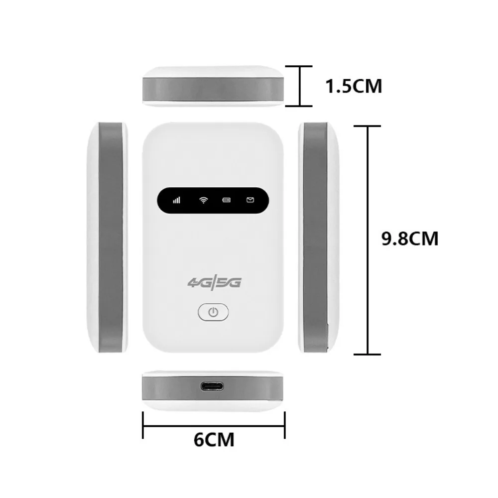 Портативный карманный маршрутизатор 300 Мбит/с 4G LTE, 3000 мАч, Wi-Fi-модем со слотом для SIM-карты, беспроводной Wi-Fi для путешествий