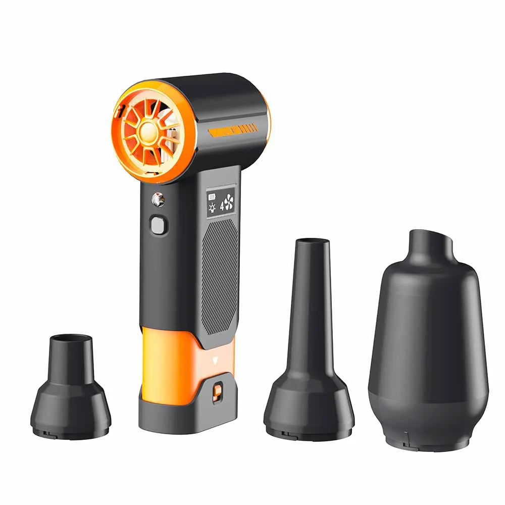 

Карманный пылесборник 1000000 об/мин, 8000 мАч, мини-турбоструйный вентилятор, перезаряжаемый турбовентилятор 52 м/с, мощный вентилятор, пневматический пистолет для очистки