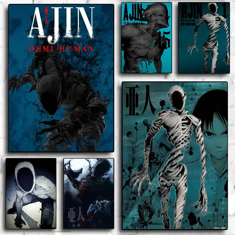 Anime A-Ajin Demi-Human Poster High Quality Print Home Decor