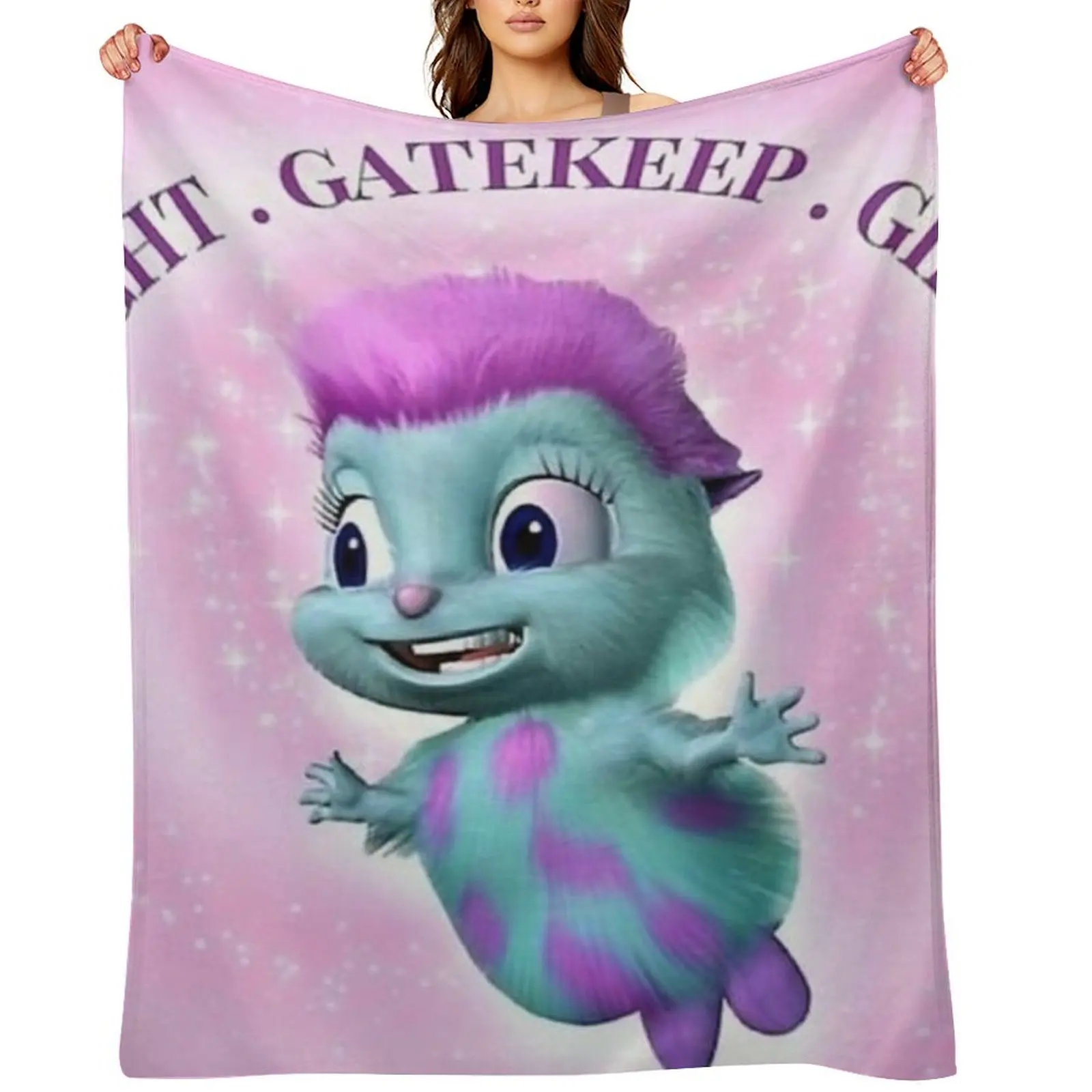 

Bibble meme Throw Blanket Hairys Bed covers Warm warm winter Blankets