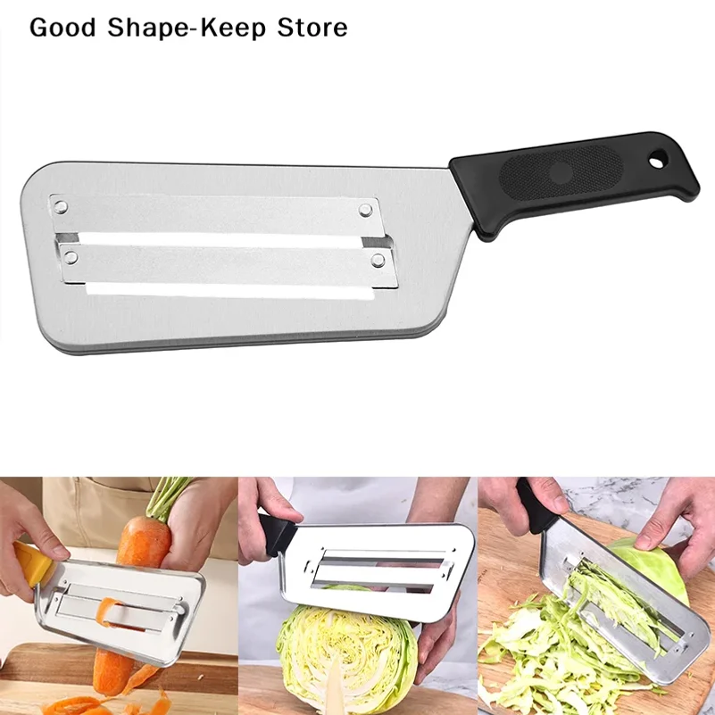 Stainless Steel Cabbage Slicer Multi-functional Cabbage Slicer With Handle Suitable For Slicing Cabbage And Vegetables